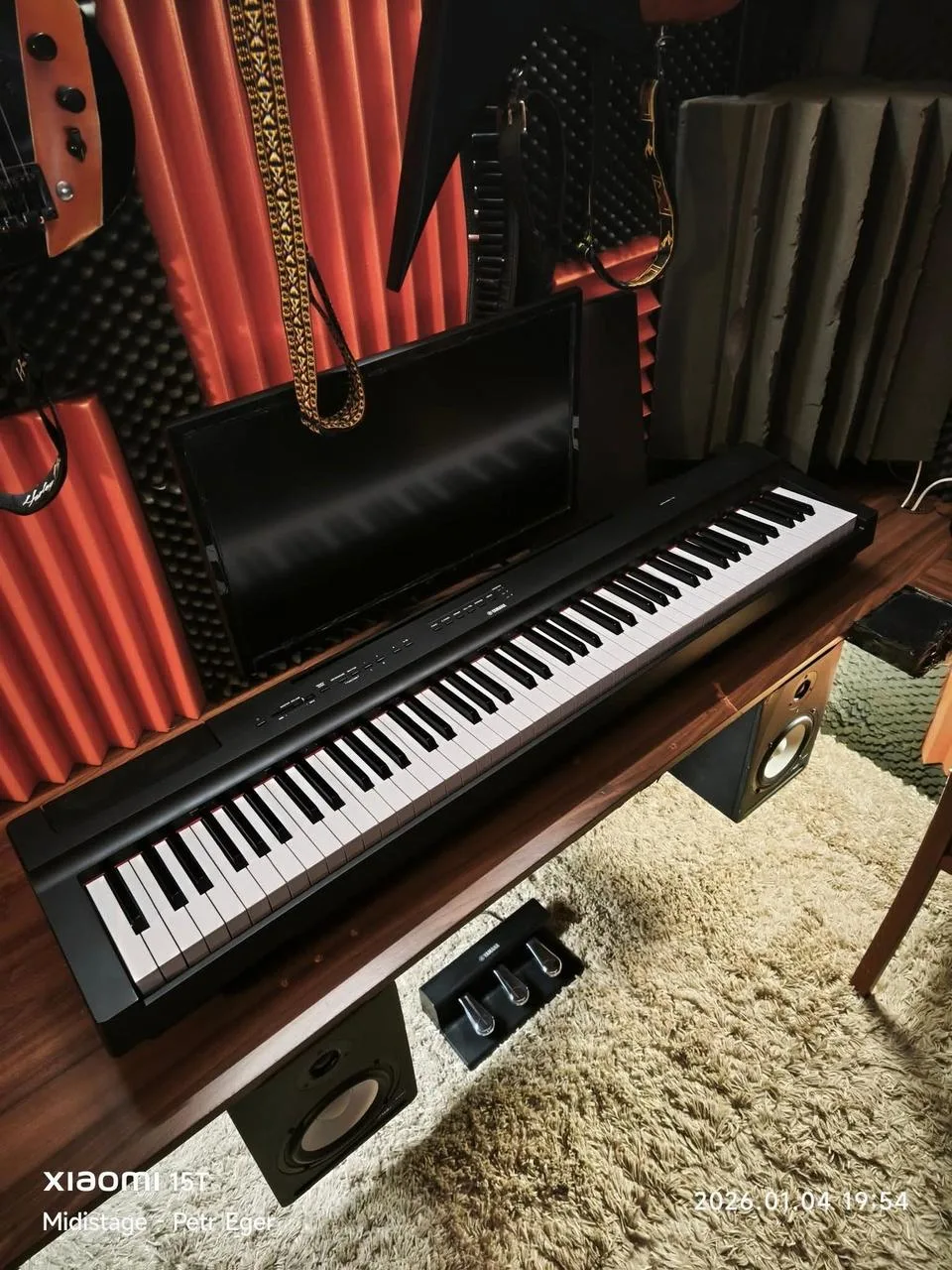 Yamaha P125 s origo příslušenstvím full 3 ped. FC35 100%stav