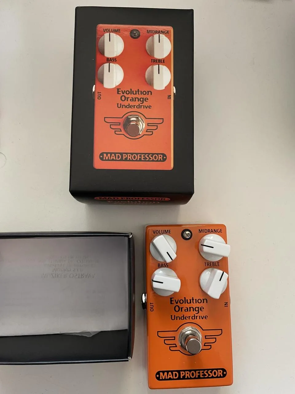 Evolution Orange Underdrive i výměna za Boss DM-3 Delay