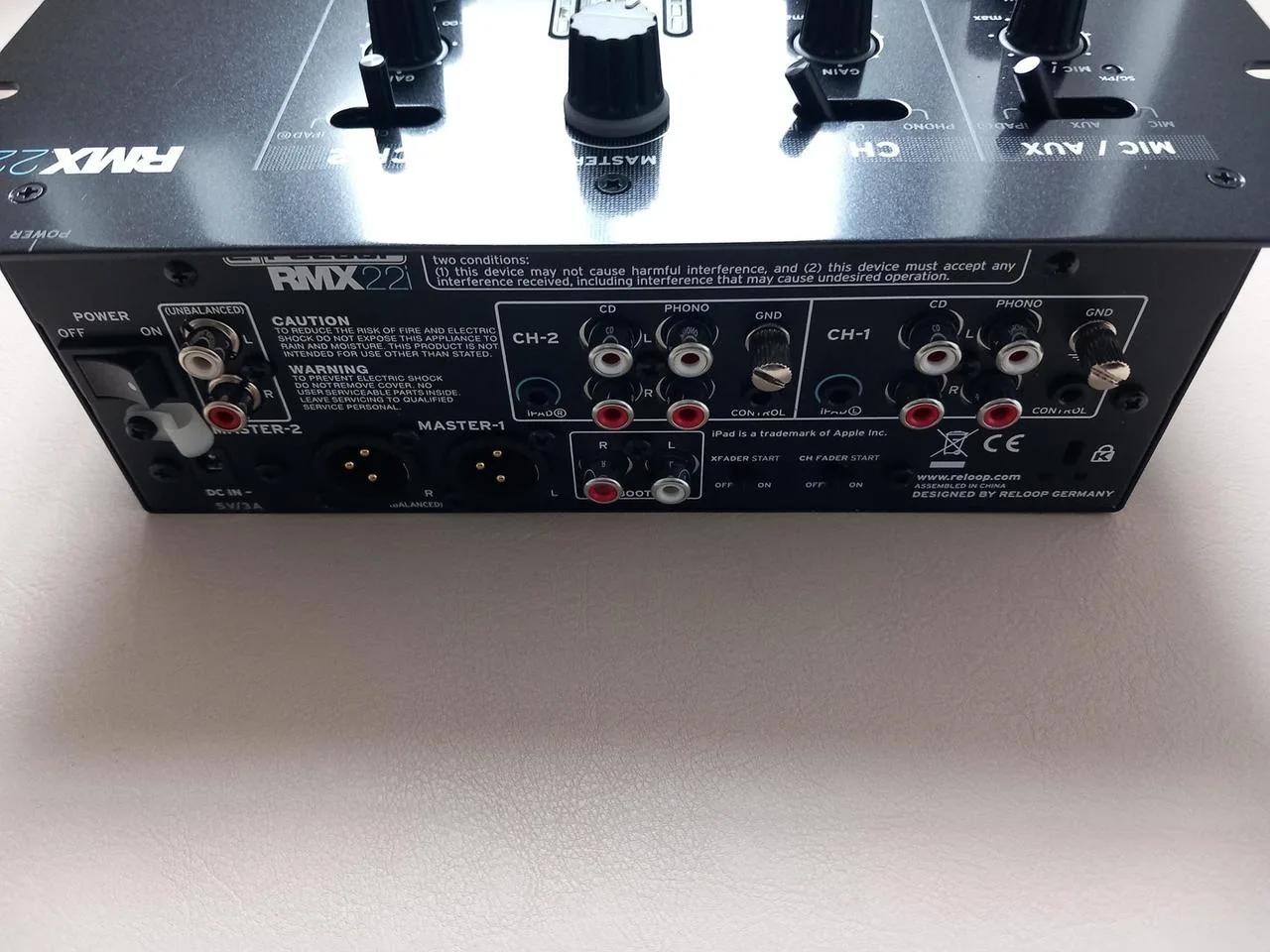Reloop RMX-22i