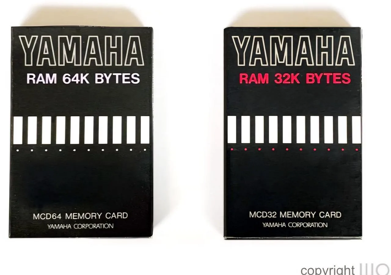 Memory card Yamaha MCD64