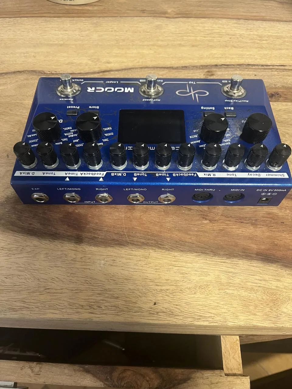 MOOER OCEAN MACHINE reverb,delay, looper