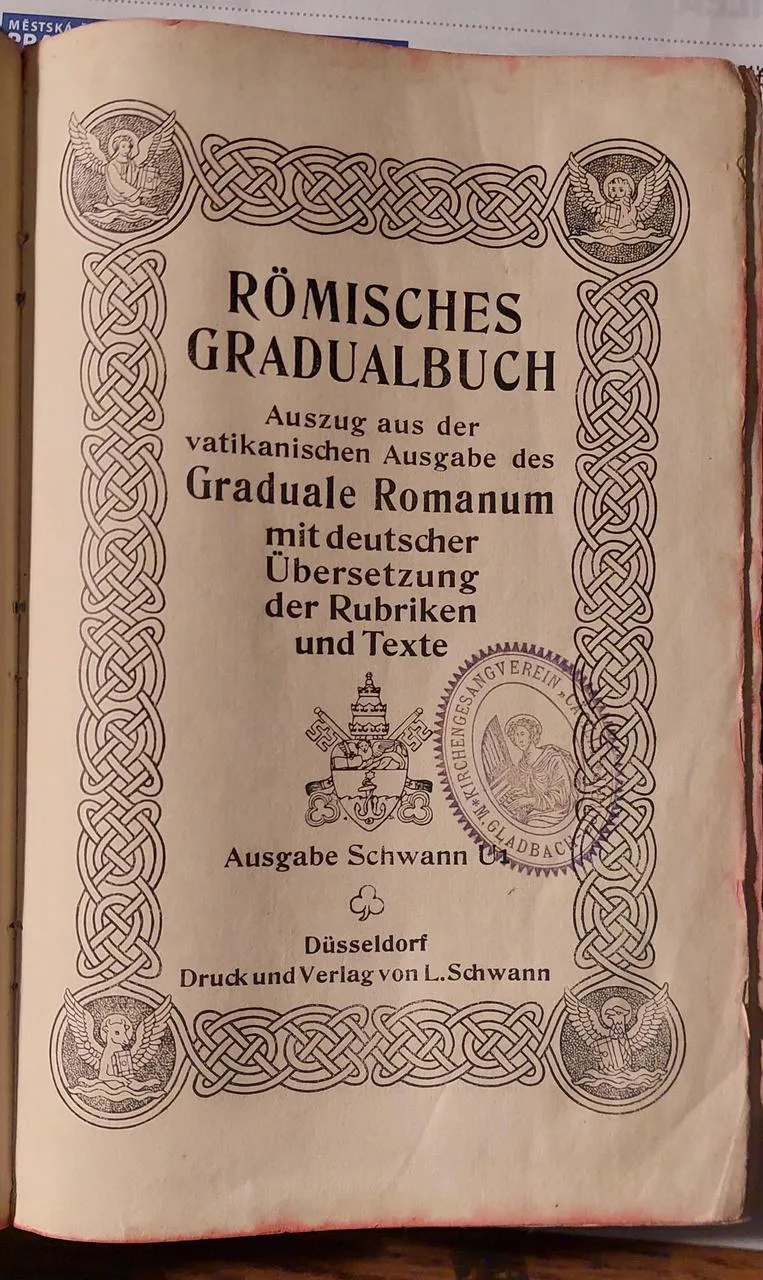 Römisches Gradualbuch - Římský graduál