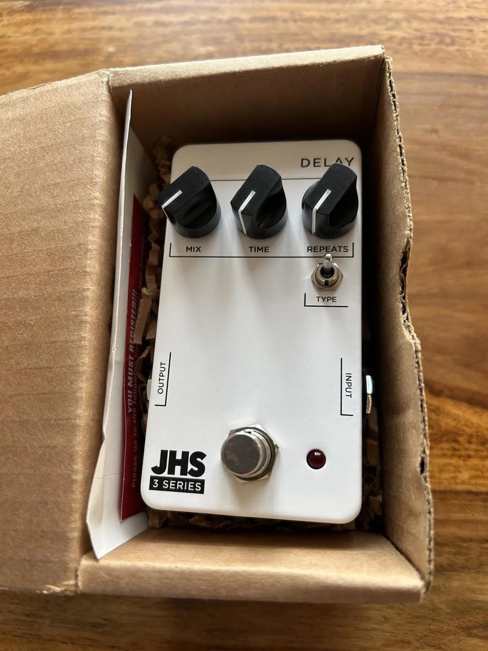 JHS 3 Series Delay pedál