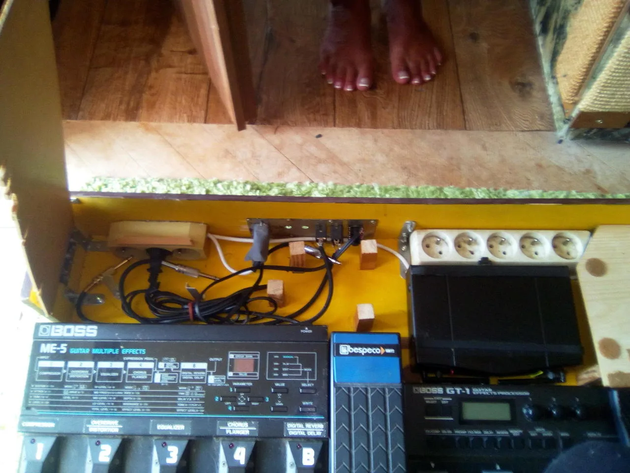 Velký pedalboard 95x39 cm s vyztuženou brašnou