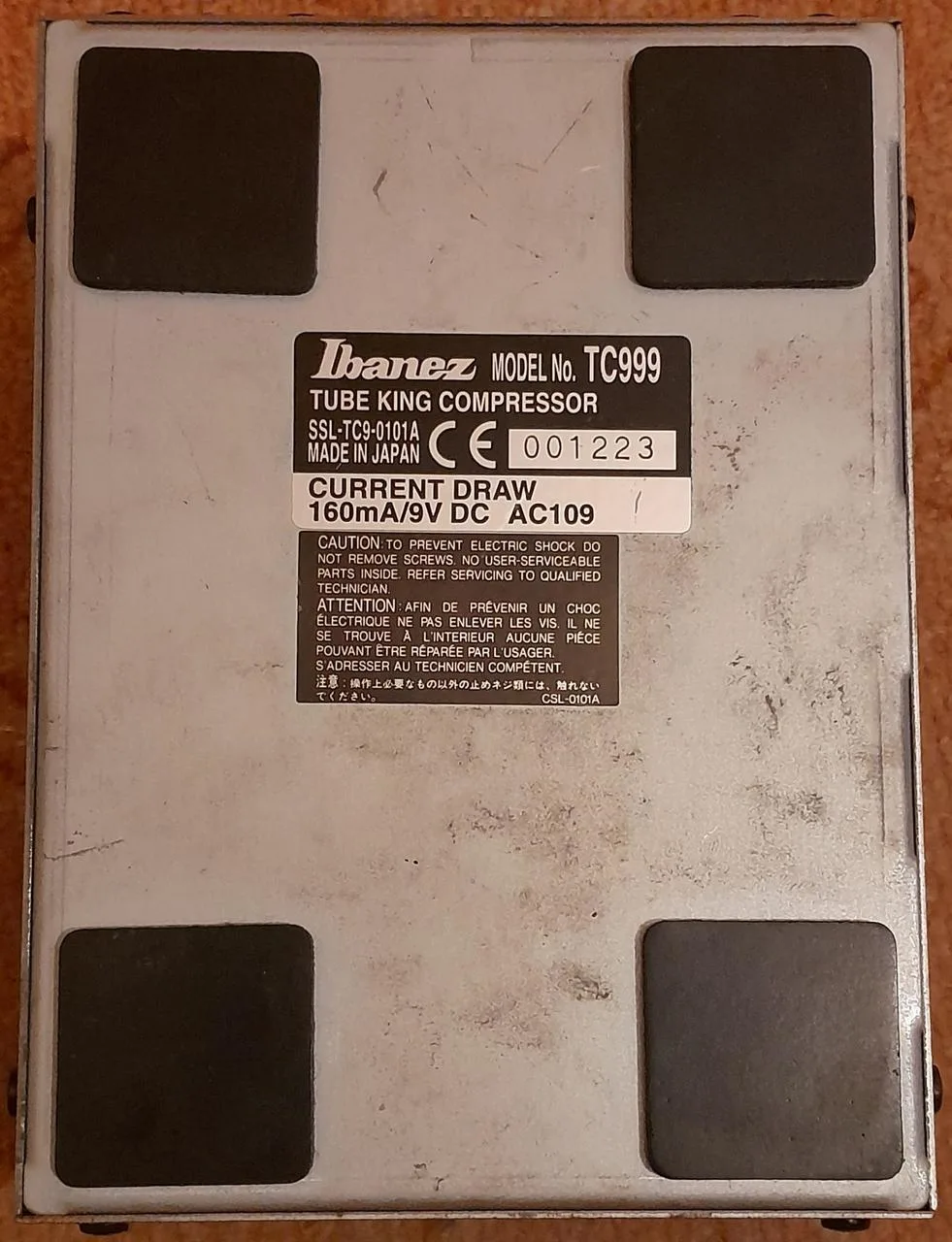 Ibanez TubeKing TC999 compressor