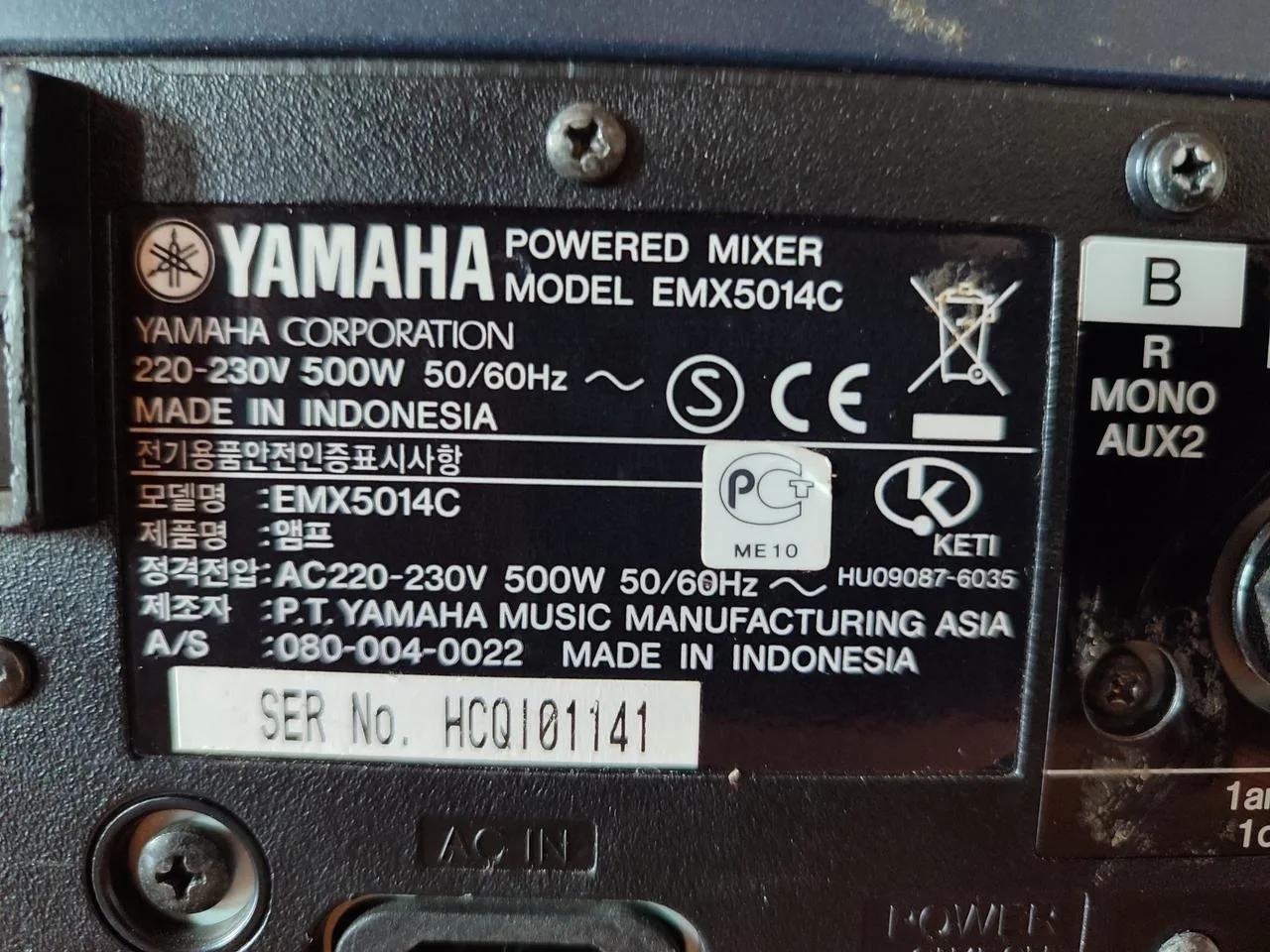Prodám powermix Yamaha EMX5014C