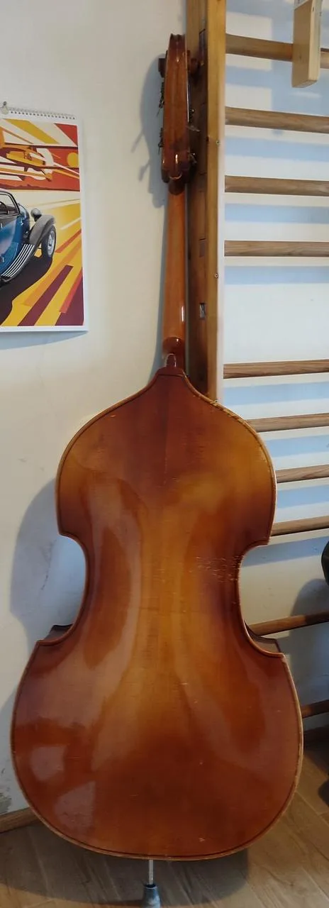 Prodám celý český masivní kontrabas