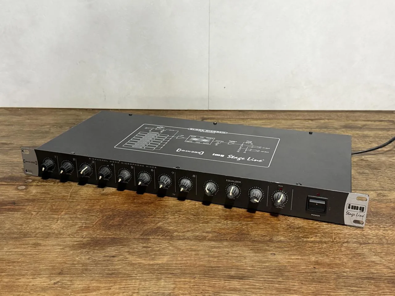 IMG STAGELINE MMX-602/SW – 6kanálový mixážní pult