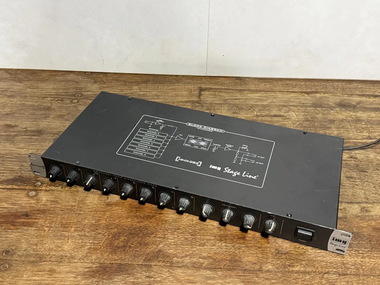 IMG STAGELINE MMX-602/SW – 6kanálový mixážní pult