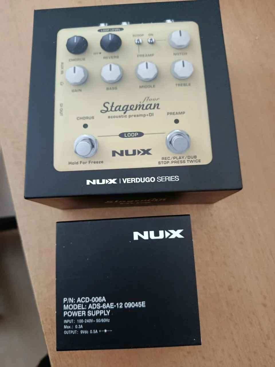 Nux NAP-5 Stageman Floor + síťový adapter Nux