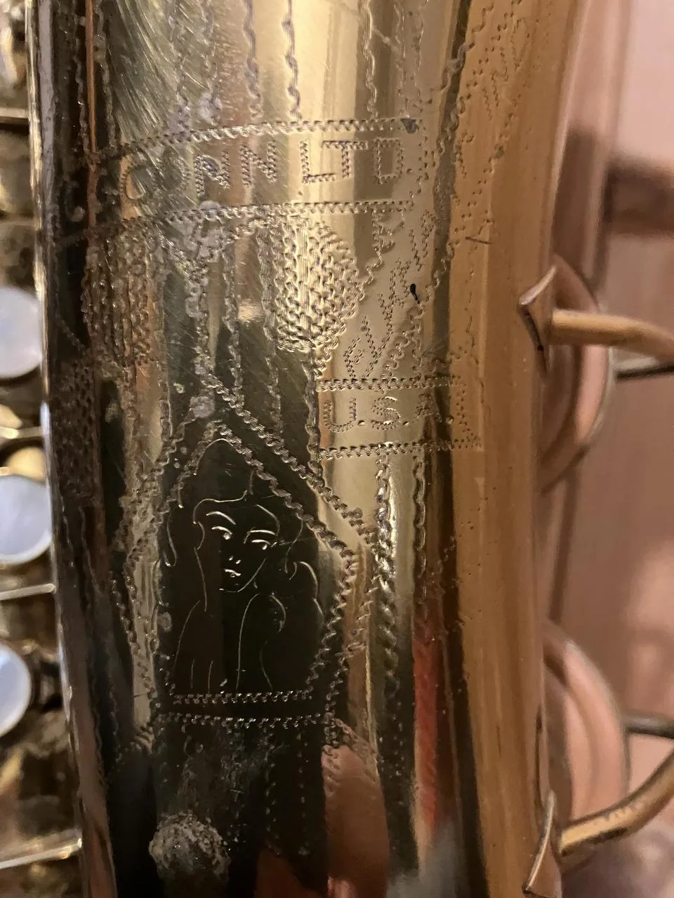 Alt saxofon Conn 6M Lady Face 1953 Made in USA