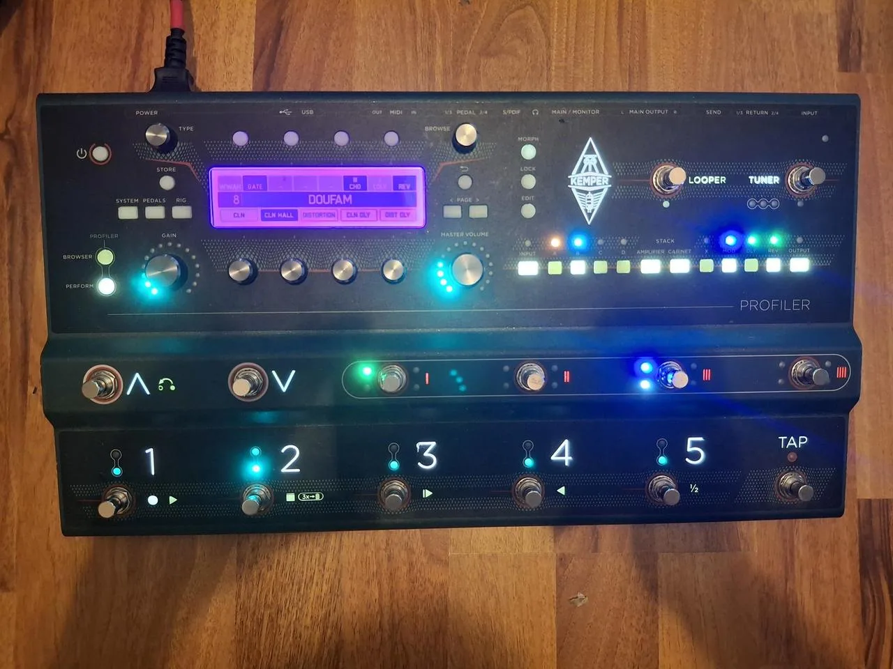 Kemper Stage Profiler