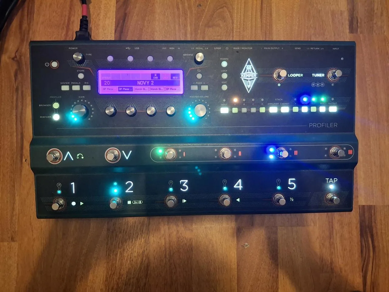 Kemper Stage Profiler