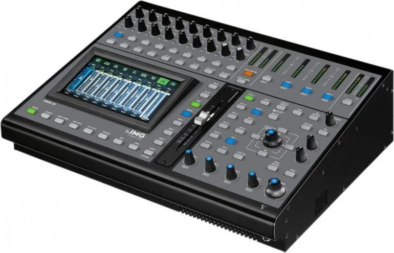 Mix pult IMG DMIX 20 včetně flight case, wifi modul-50%sleva