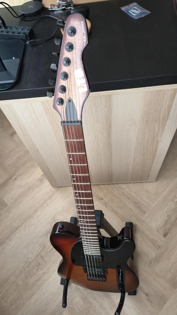 LTD TE-200 Tobacco Sunburst + TOP Upgrady