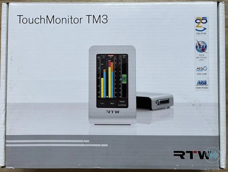 Dotykový LUFS měřák RTW TM3-3GS TouchMonitor