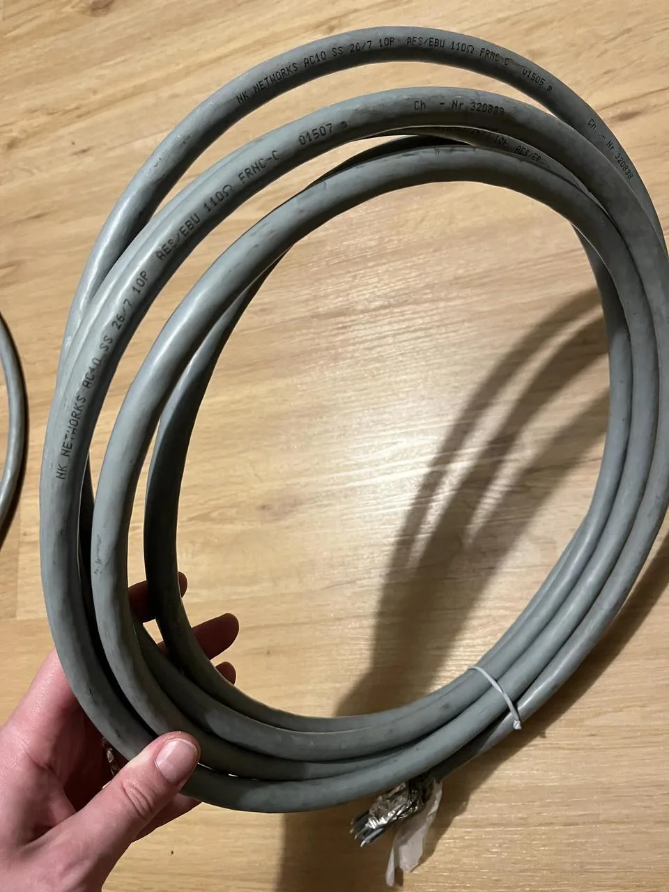 Párák, multipair kabel 10 párů 5,5m