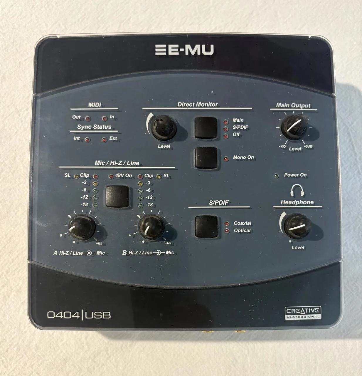 E-MU 0404 USB zvuková karta