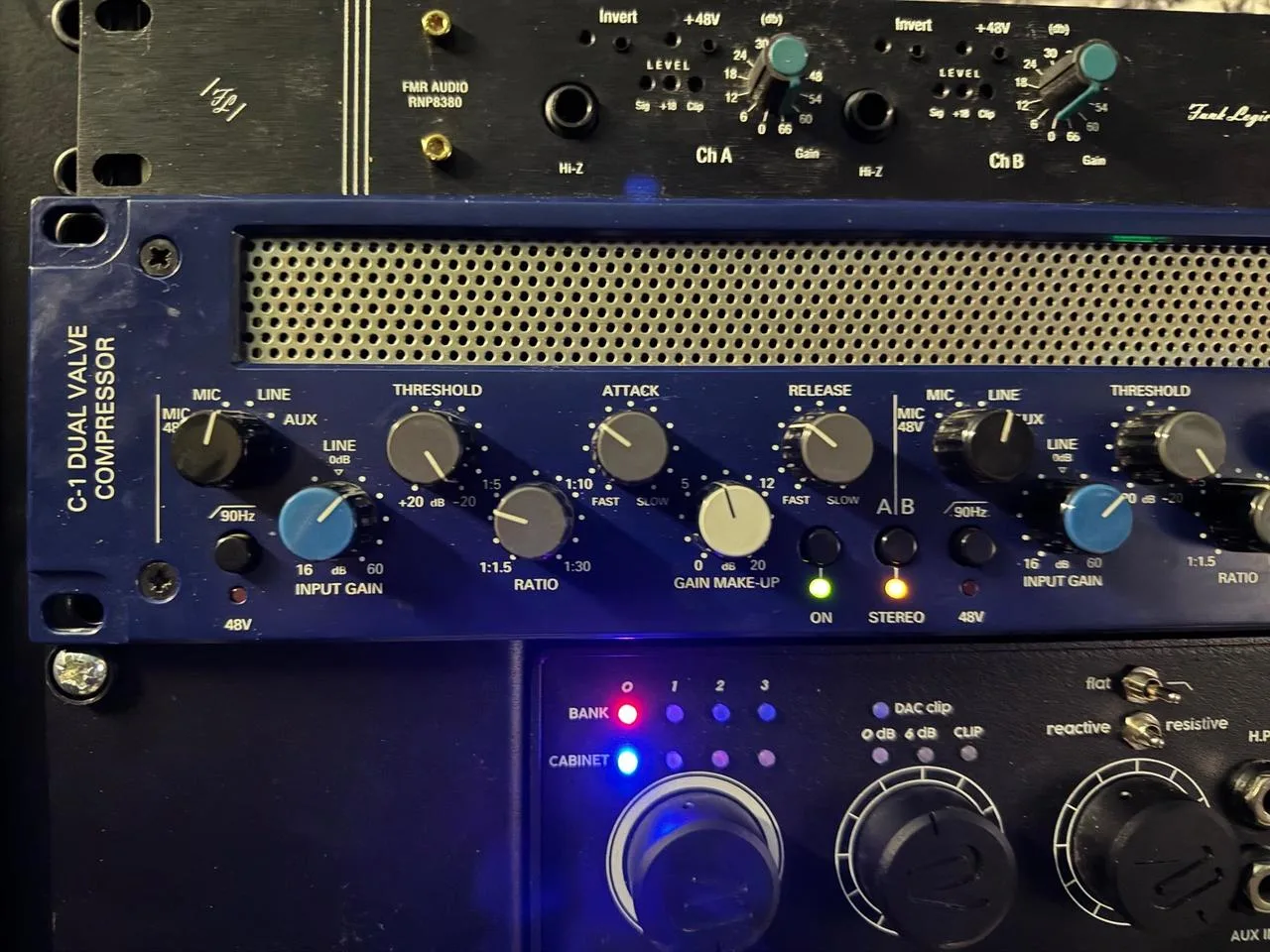 TL AUDIO C-1 Dual Valve Compressor aj vymena