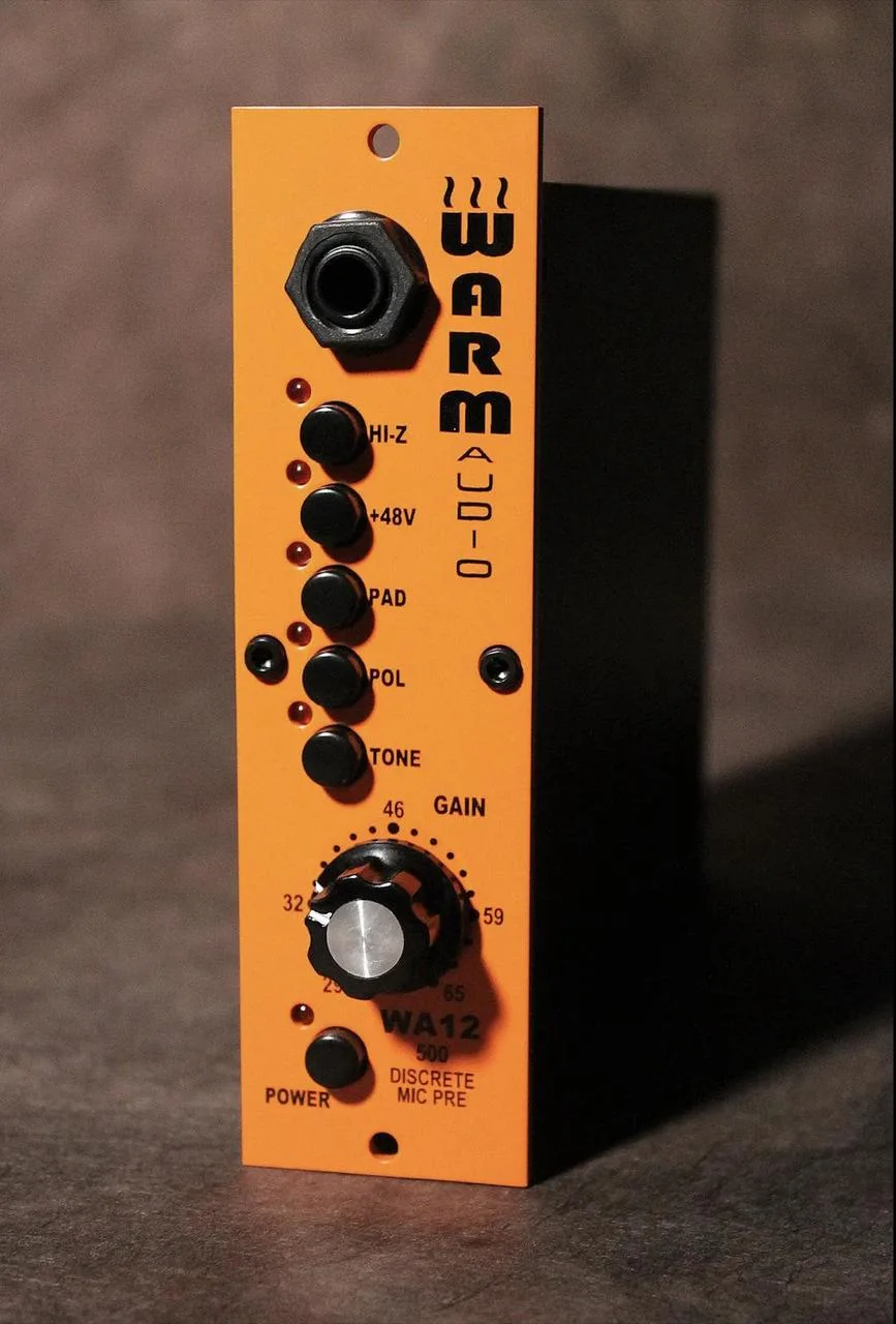 Warm Audio WA12 500 Series–predzosilňovač/preamp (Top stav)