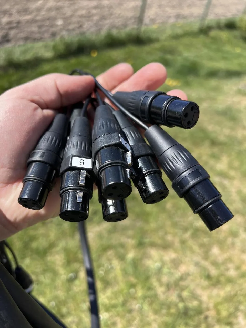 2 kusy 10m multicore XLR káblu sssnake SXX8100