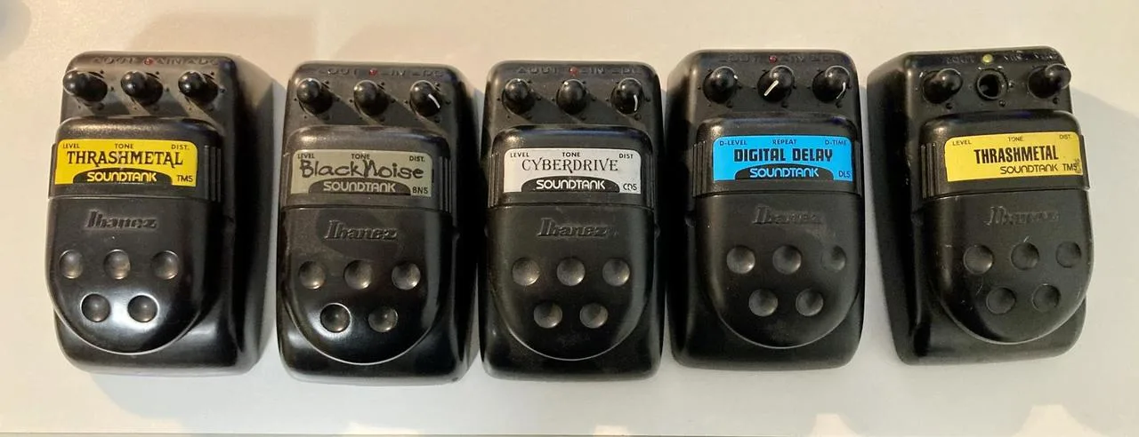 Prodám efekty Ibanez Soundtank
