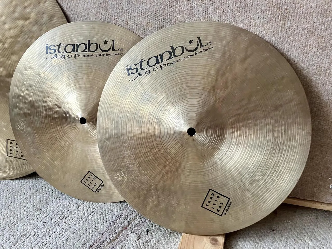 Istanbul Agop Traditional Jazz series 14”, 20”, 22”