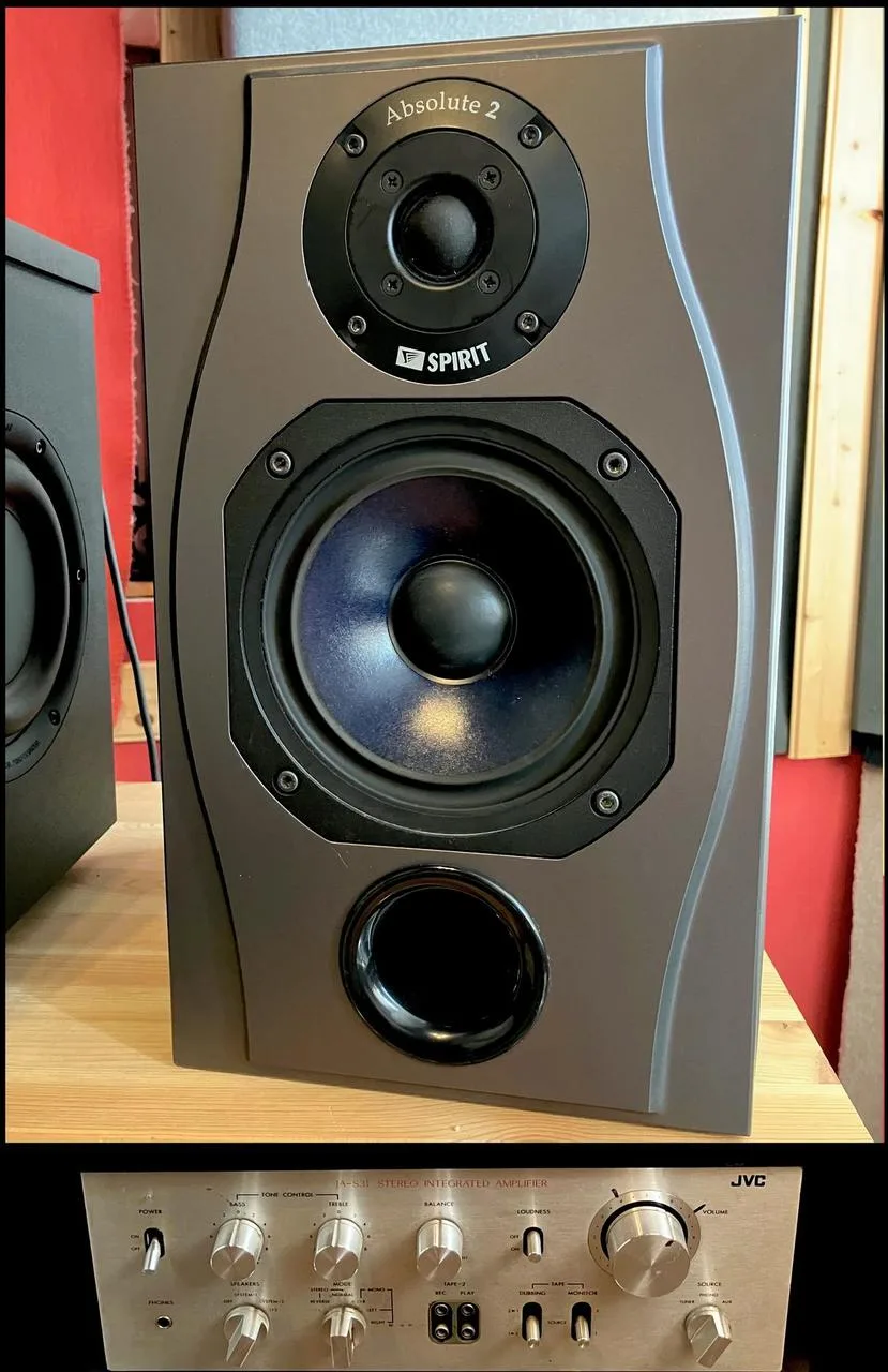 Spirit Absolute II + zesilovač JVC JA-S31