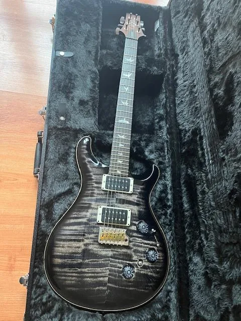 PRS Custom 24 Piezo, Charcoal Burst