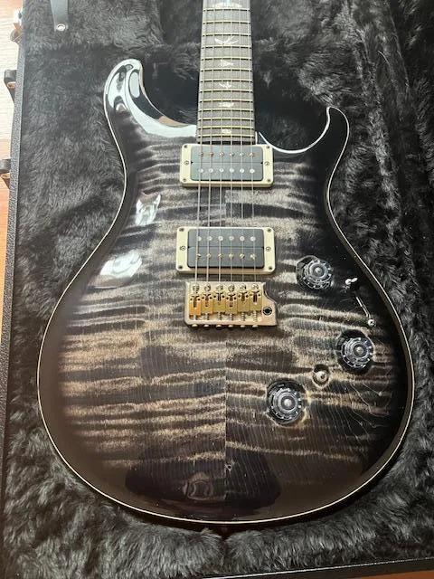PRS Custom 24 Piezo, Charcoal Burst