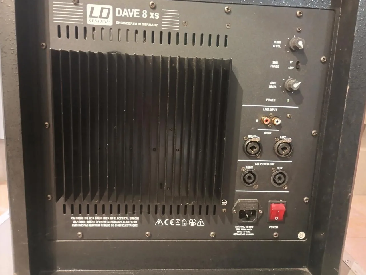 prodám LD Systems DAVE 8 XS