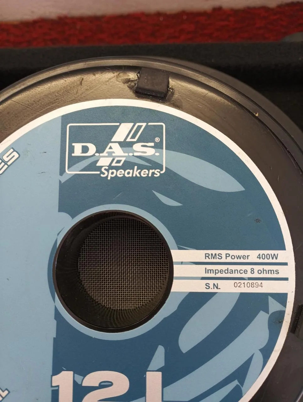 Baskytarový box DAS 12L1x12" 400W 8ohm
