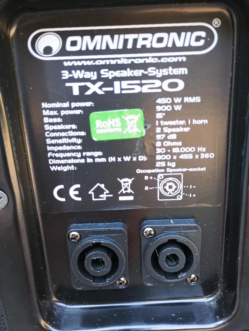 Omnitronic TX 1520
