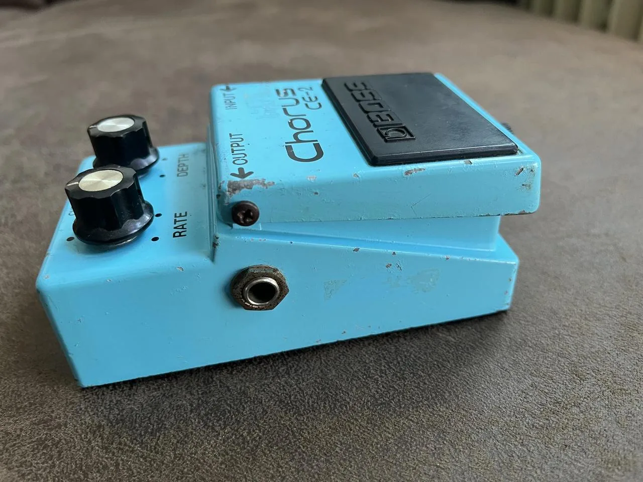 Boss CE-2 Japan Long Dash (black label, 1981)
