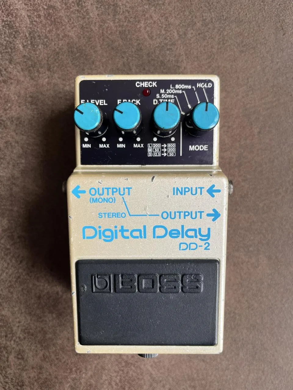 Boss DD-2 (blue label, 1984)