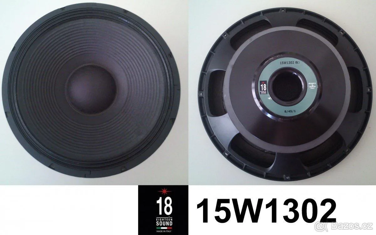 EIGHTEEN SOUND 15” basový reproduktor