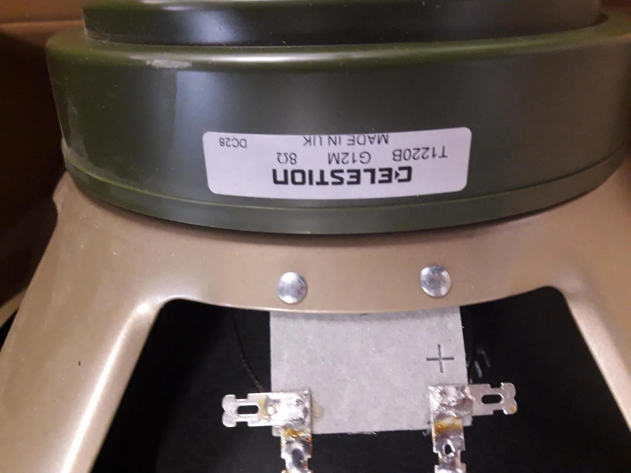 Celestion G12M 25W Greenback 8 Ohm Made in UK