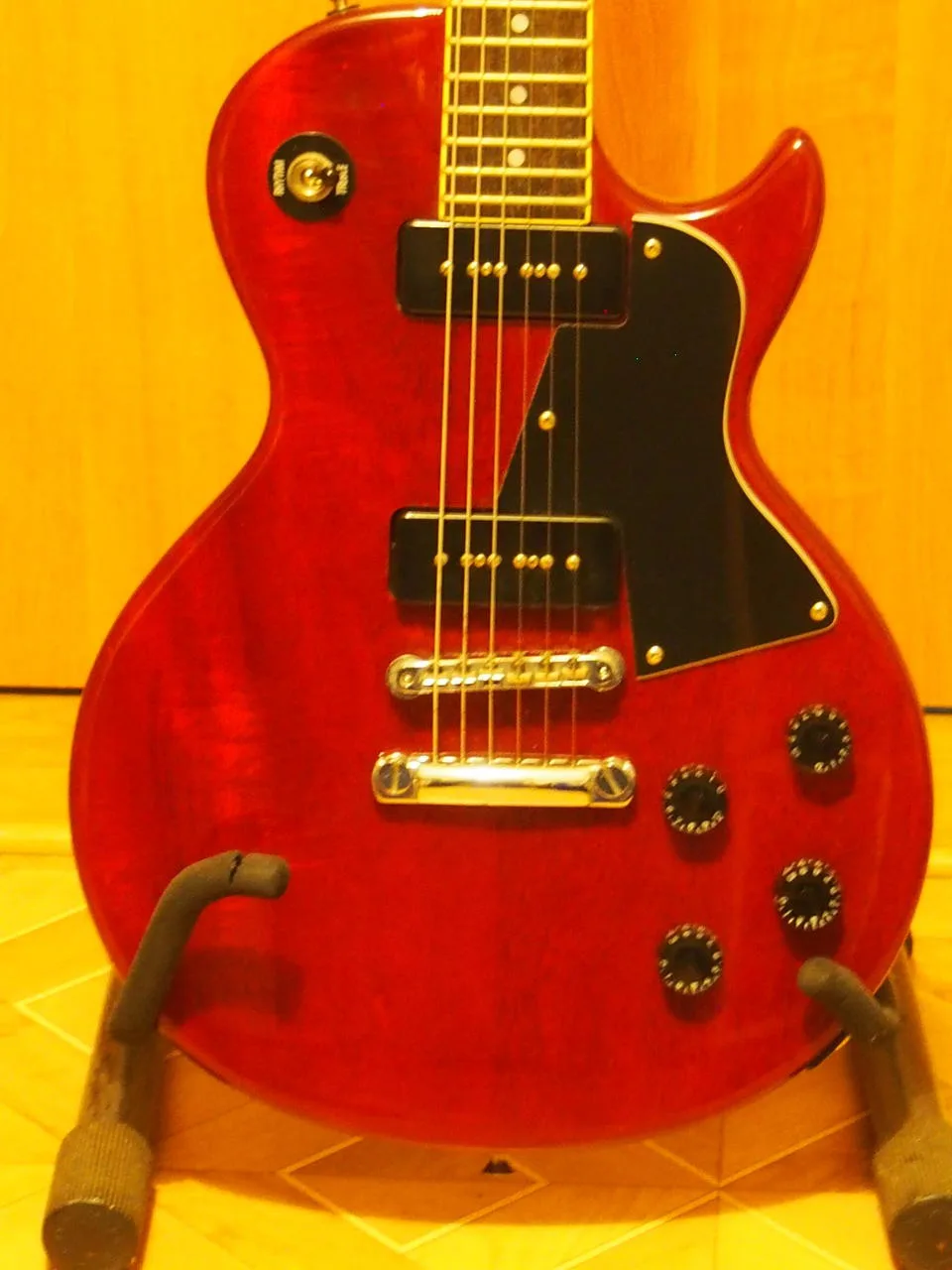 Hohner Professional L60 Les Paul Cherry - P90 SET
