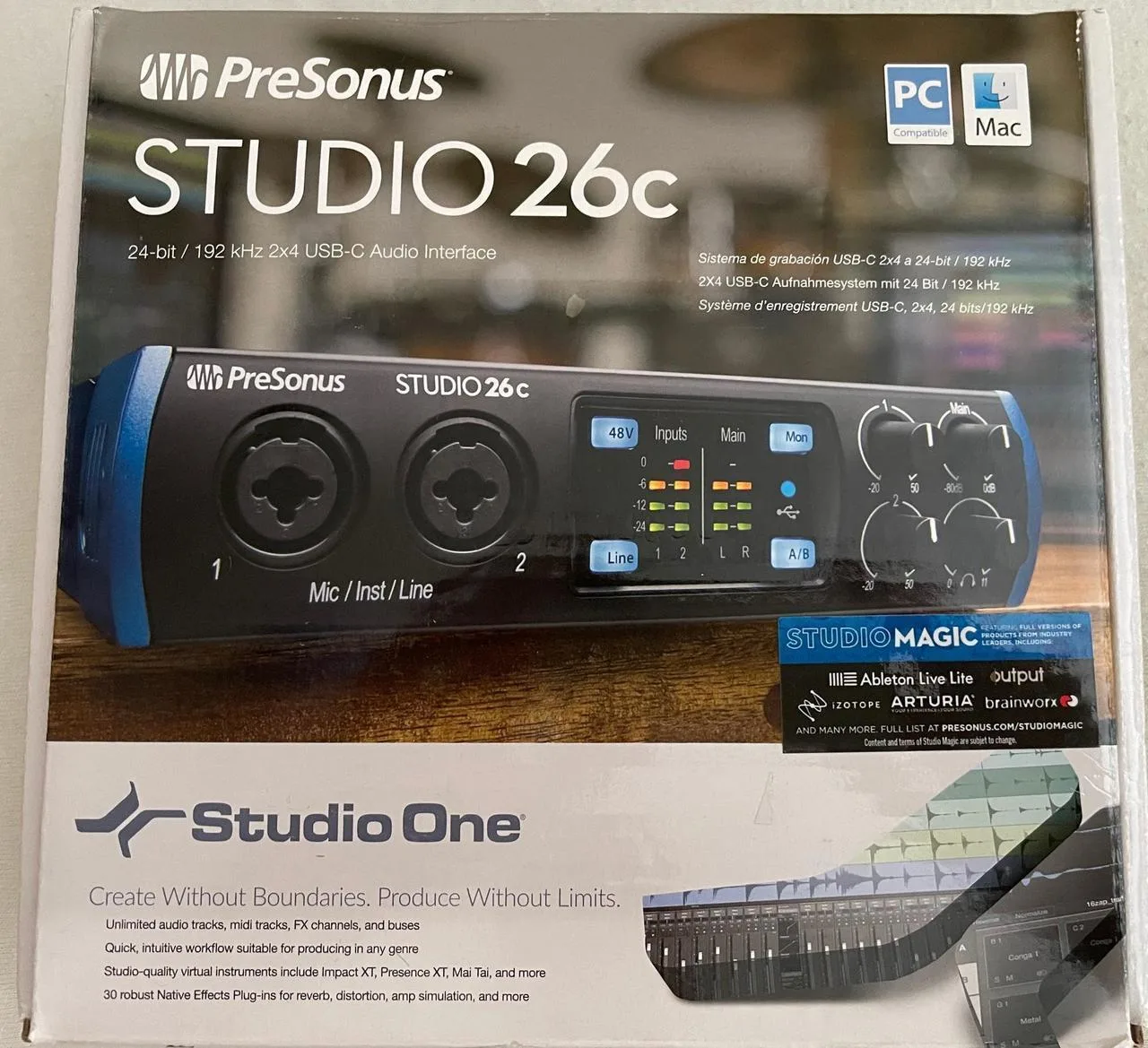 Zvukovka Presonus Studio 26c USB