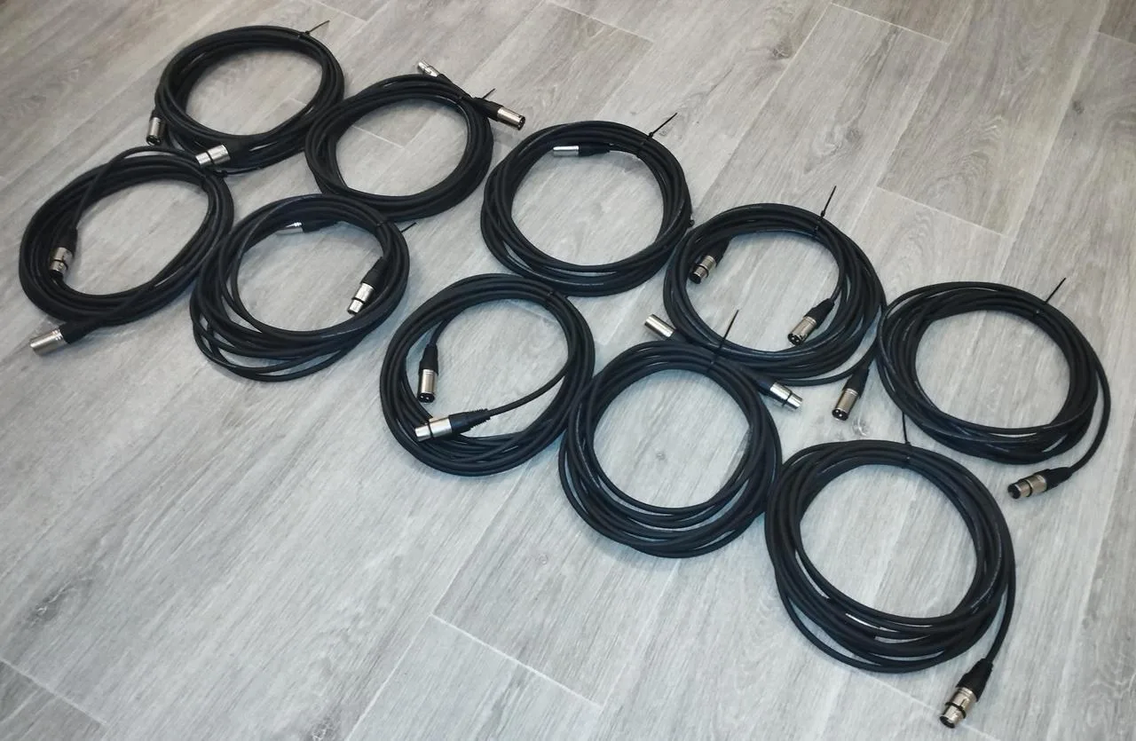 Nabízím audio kabely všech druhů a délek