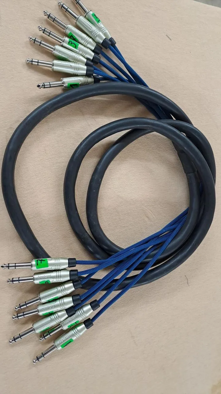 multipárový audio kabel 7 x Jack