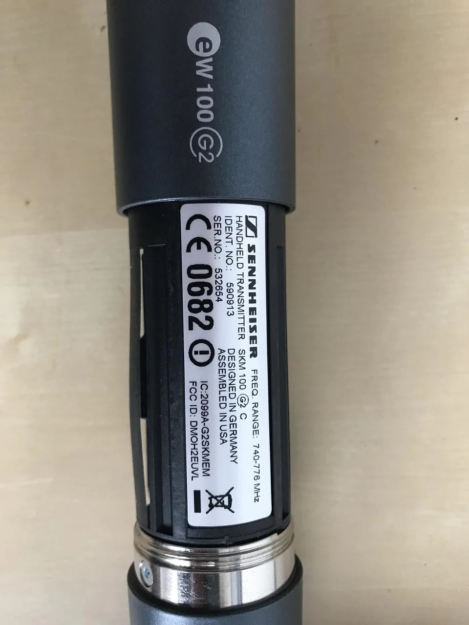 BEZDRÁTOVÝ MIKROFON SENHEISER SKM 100 G2
