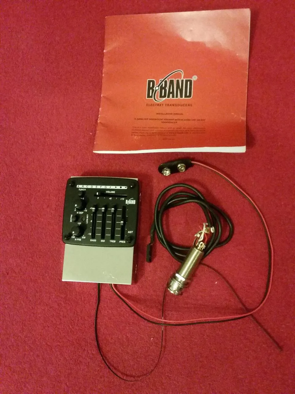 B-band A5T - aktivní elektronika pro akustiku