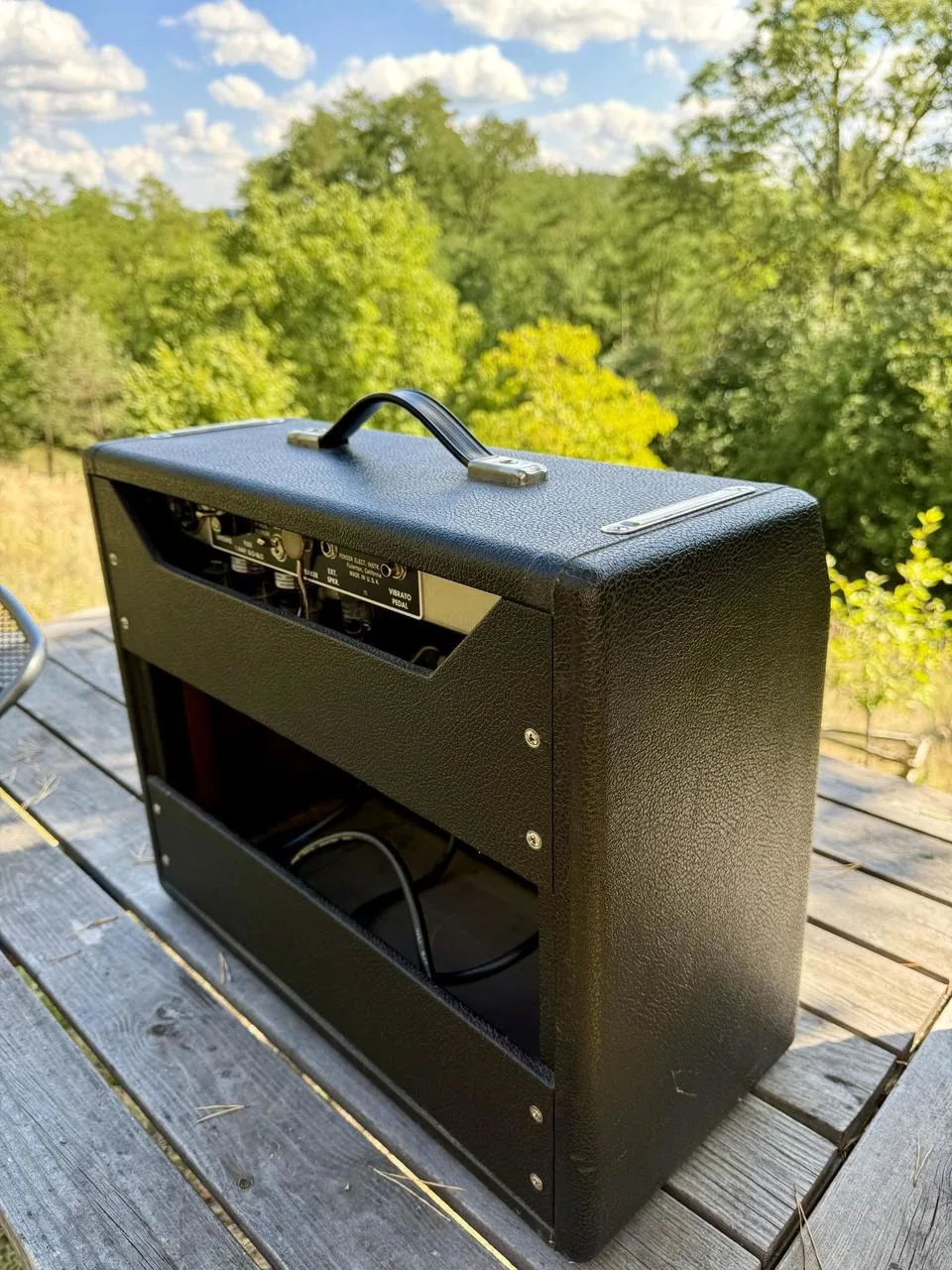 1964/5 no Fender logo Princeton Amp Mint condition blackface