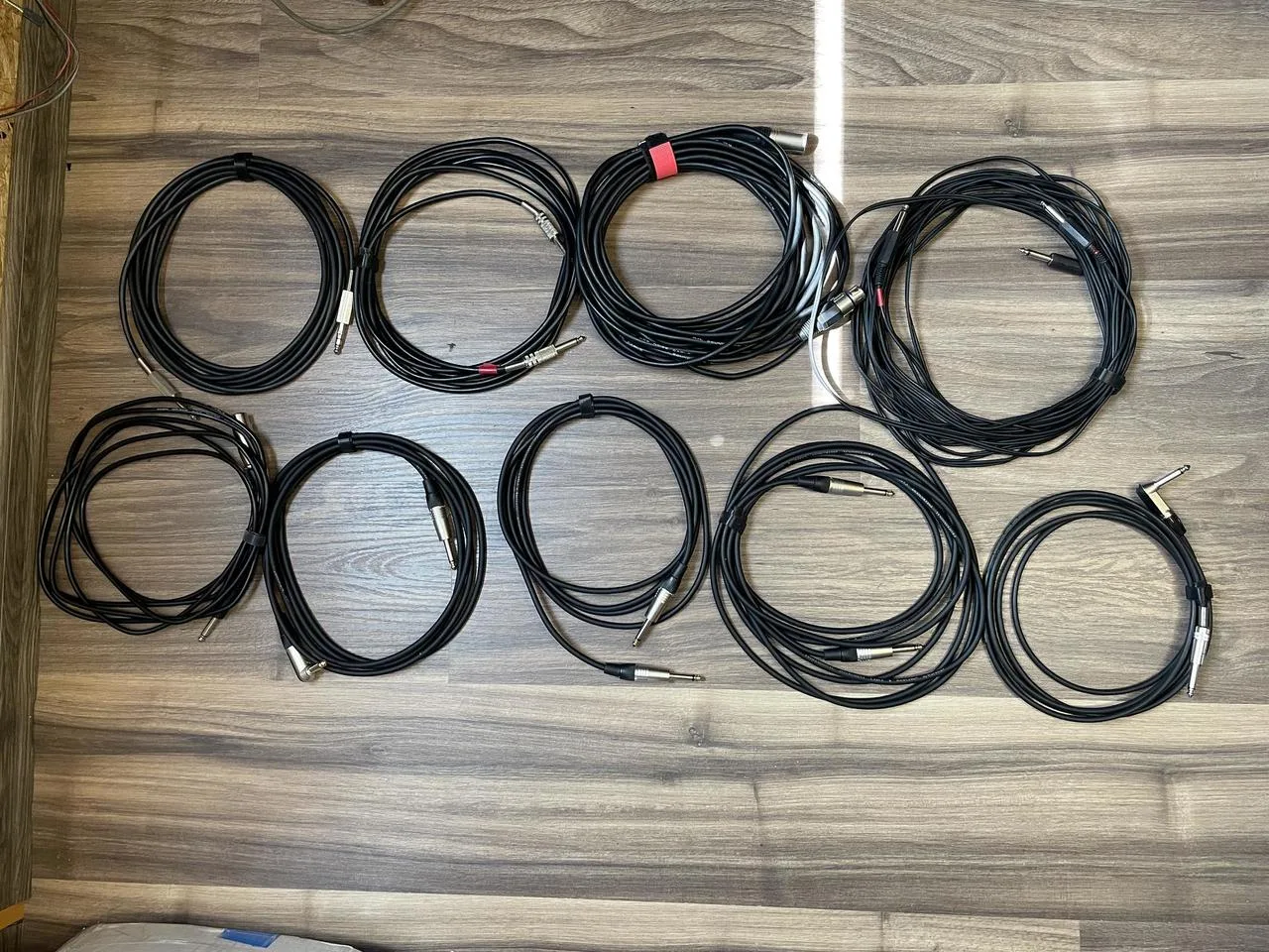 Nástrojové a mikrofonní kabely XLR/Jack 6,3mm