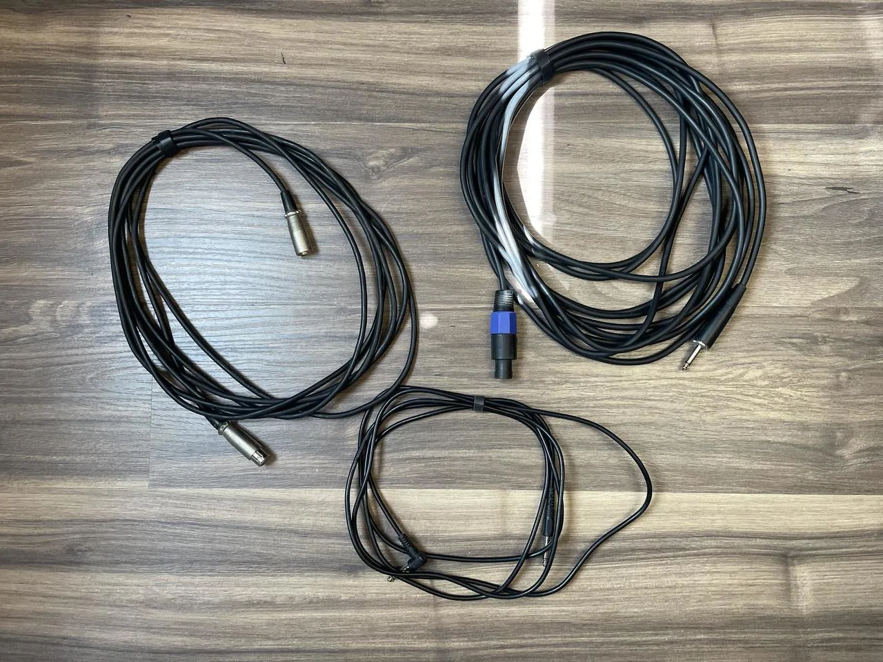 Nástrojové a mikrofonní kabely XLR/Jack 6,3mm