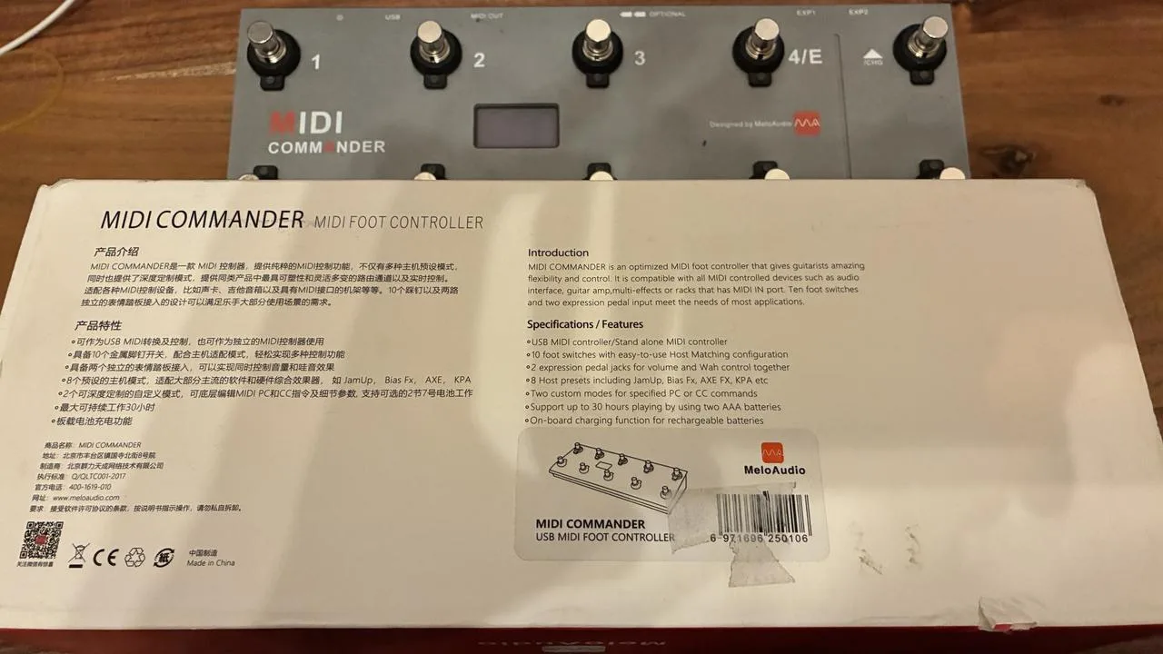 Jarní úklid: MeloAudio Midi Commander
