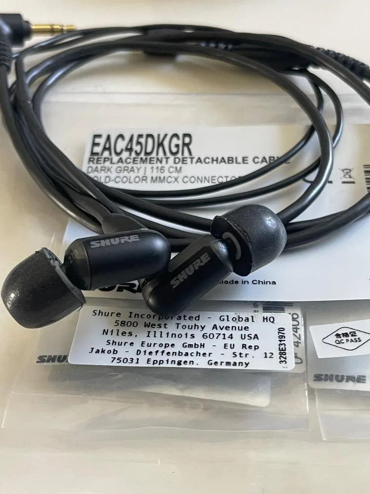 Shure AONIC 3 Sound Isolating Earphones, Black PC6399