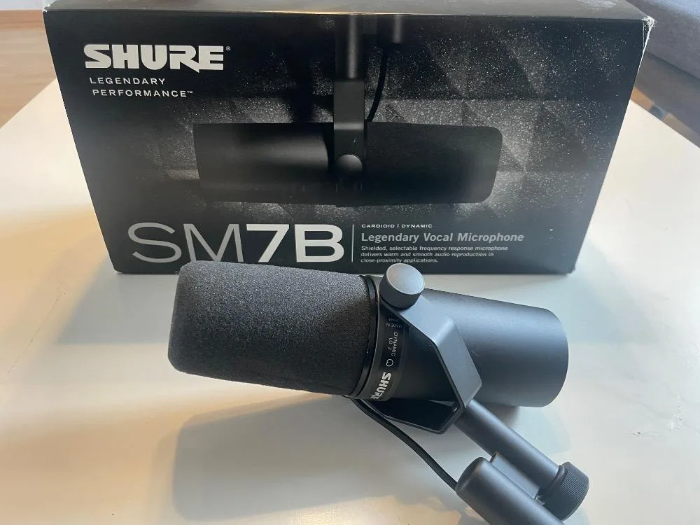 Original Shure SM7b Studio Mikrofon Perfektni Stav PC 9895kc