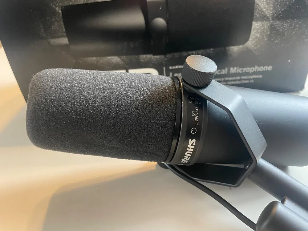 Original Shure SM7b Studio Mikrofon Perfektni Stav PC 9895kc